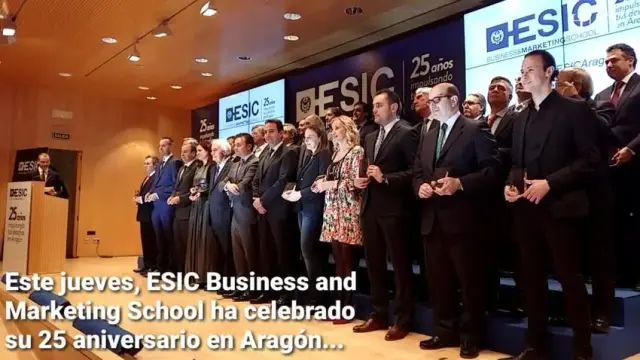 ESIC celebra su 25 aniversario en Aragón