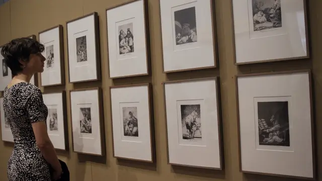 Exposición de los Caprichos de Goya en México.
