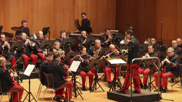 Concierto de Reyes de la banda de la Academia General Militar.