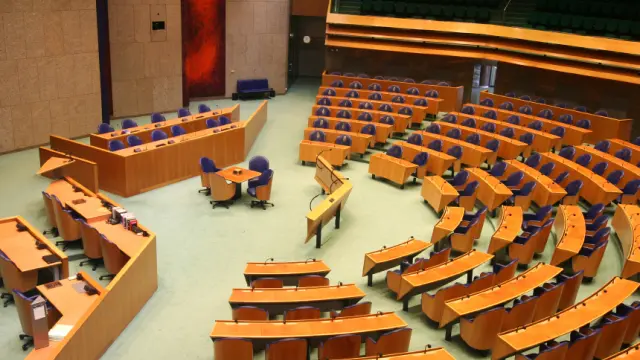 Imagen del parlamento holandés.