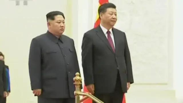 Kim Jong-Un realiza una histórica visita no oficial a China