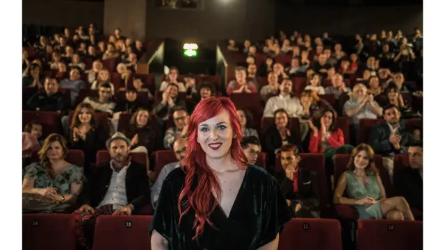 La sala 6 de los cines Palafox de la capital aragonesa albergó el estreno de 'La Marca' el pasado jueves, 5 de abril.