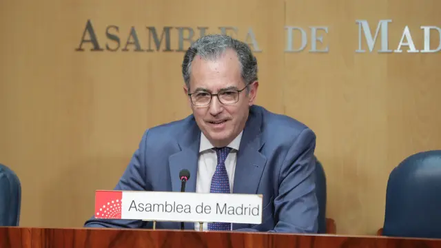 Enrique Ossorio, portavoz del PP en la Asamblea de Madrid.