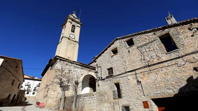 Iglesia de Fortanete, Teruel.