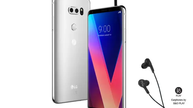 El LG V30 incluye unos auriculares firmados por Bang Olufsen