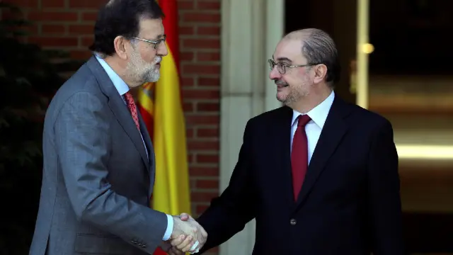 Lambán, favorable a que Rajoy pacte en nombre de Cataluña una nueva financiación