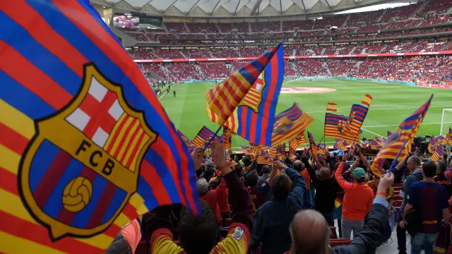 Las mejores imágenes de la final de Copa entre el Barcelona y el Sevilla