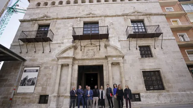 La fachada del Museo Provincial de Teruel, recién restaurada.