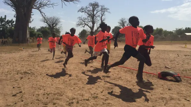 Atletismo. Carrera 'Niños de África'