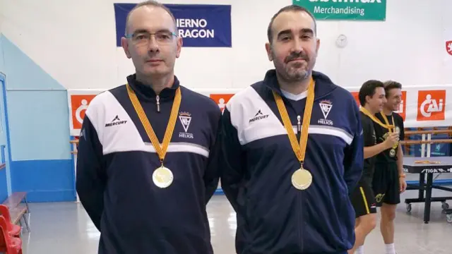 Eduardo Ruiz y Óscar Frontiñán, campeones veteranos