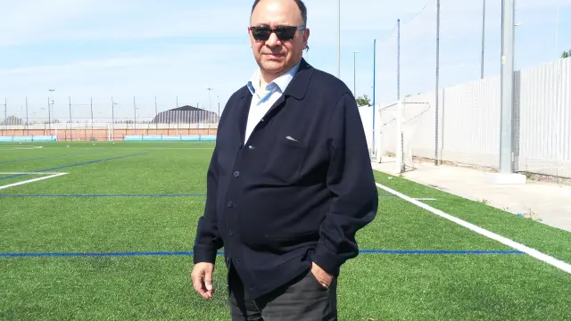 Agustin Cirac, presidente del Comité de Entrenadores de Fútbol de Aragón.