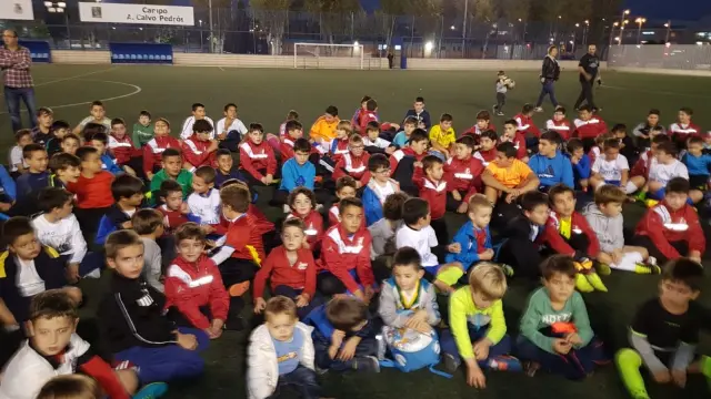 Escuela de la Federacion Aragonesa de Fútbol.
