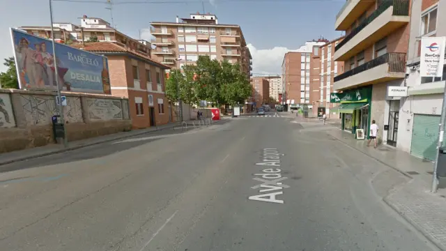 Avenida de Aragón en Teruel
