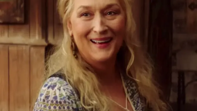 Meryl Streep en el trayler de Mamma Mia! Una y otra vez.