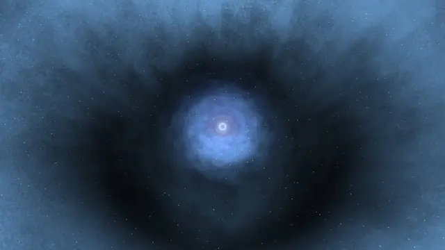 Los agujeros negros de masa estelar pesan entre 5 y 30 veces la masa del sol.