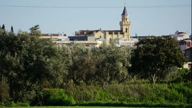 Una vista del municipio de Las Gabias, en Granada.