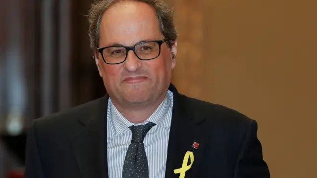Quim Torra, candidato propuesto por Puigdemont para presidir la Generalitat.