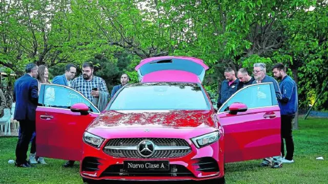 Ágreda Automóvil presentó el pasado jueves el nuevo Mercedes-Benz Clase A en una fiesta en Zaragoza.