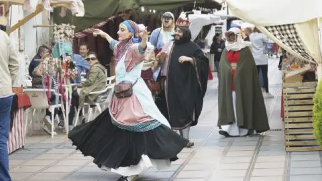 Bailes en el mercado, en la edición 2017 de las jornadas.