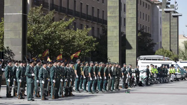 El agente pertenece a la Comandancia de la Guardia Civil de Zaragoza.