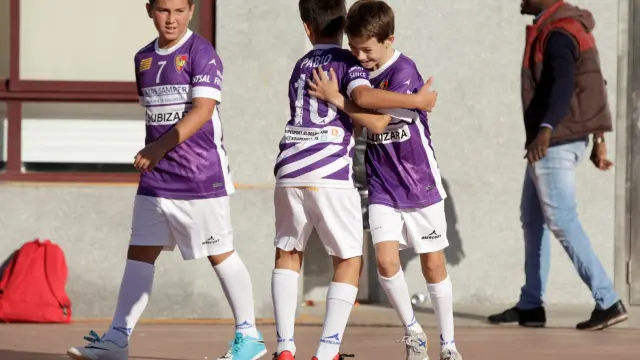 El Equipe Sport es uno de los conjuntos que participará en el Campeonato de Aragón alevín de fútbol sala