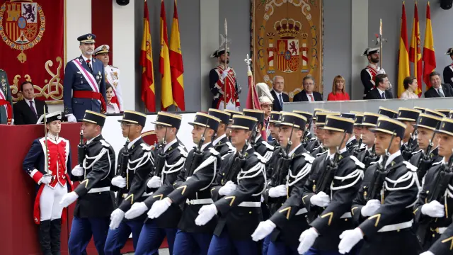 Día de las Fuerzas Armadas en Logroño.