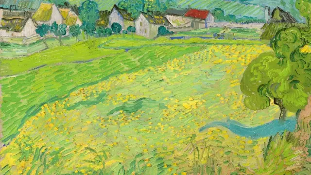 Los prados pintados por Van Gogh