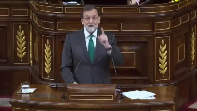 Rajoy: "El señor Sánchez lo único que quiere es llegar con quien sea y como sea"