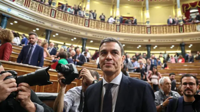 Pedro Sánchez, primer presidente de España fruto de una moción de censura