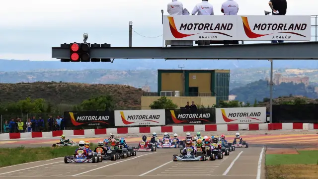 Motorland alberga la segunda cita del Campeonato de Aragón de Karting y las Series Rotax.