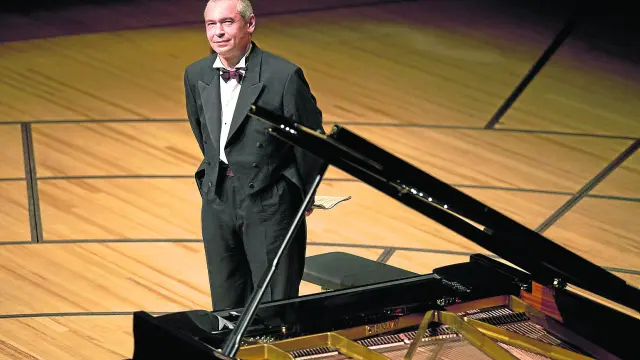Ivo Pogorelich vuelve hoy a tocar el piano en la sala Mozart. Su último concierto en Zaragoza fue en marzo de 2016.