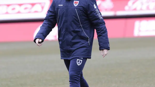 Jagoba Arrasate, entrenador del Numancia.