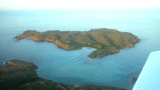Isla de Colom, cerca de Menorca.