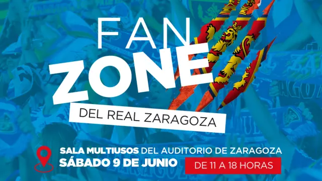 Anima a tu equipo desde la 'fan zone' del Real Zaragoza.
