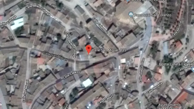 El inmueble donde se ha producido el incidente está situado en la calle de San Miguel, 135 de Magallón.