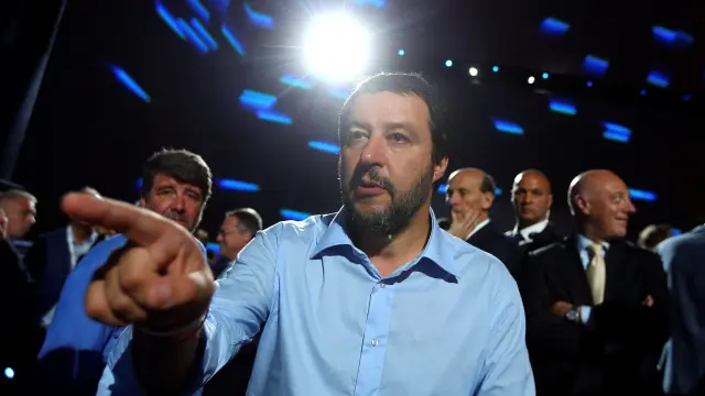 Mateo Salvini, viceprimer ministro, no ha permitido que el Aquarius llegase a Italia .