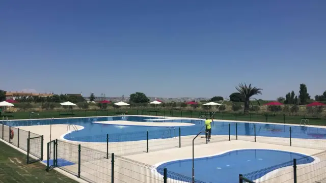 Las nuevas piscinas de Pinseque