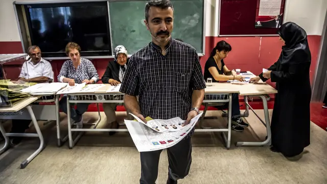 Jornada electoral en Turquía.