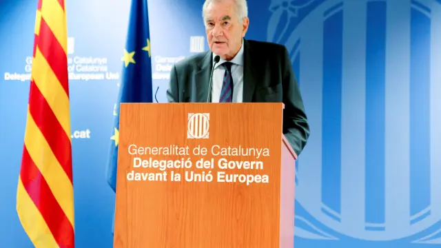 El 'conseller' de Acción Exterior de Cataluña, Ernest Margall.