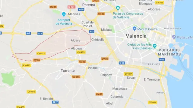 La agresión se produjo en un inmueble de Aldaia (Valencia).