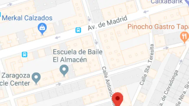 Los hechos han tenido lugar en la Avenida de Madrid a la altura de la calle Antonio Mompeón Motos.