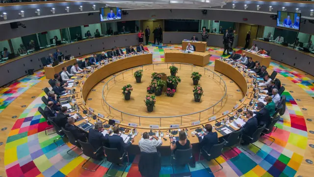 La reunión de los líderes europeos en Bruselas.