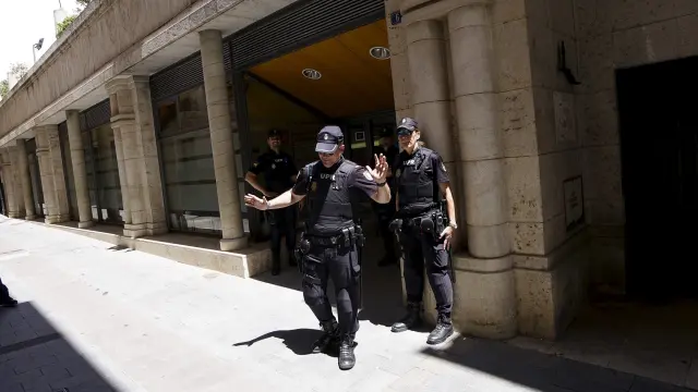 Registro de las dependencias de la Policía Local de Teruel