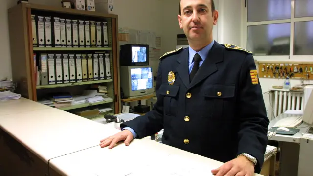 Santiago Hernández, ex jefe de Policía Local de Teruel, en una imagen de archivo