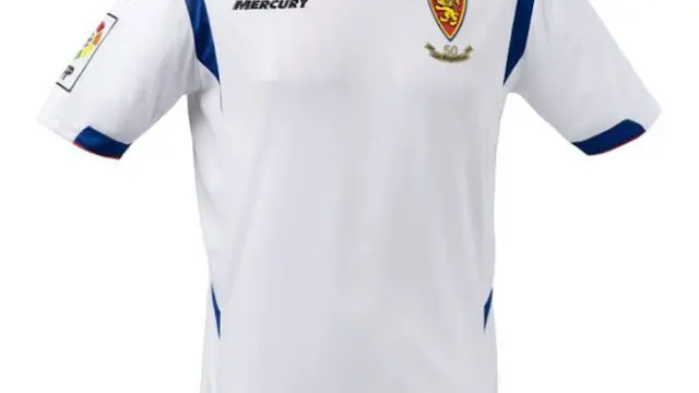 Camiseta del Real Zaragoza para la temporada 2014-15