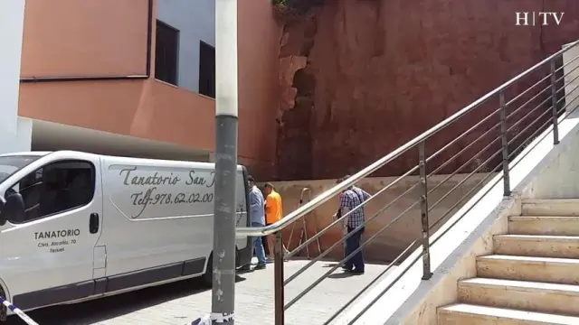 Aparece el cadáver de un joven de 27 años al pie de un talud de 10 metros en Teruel