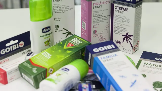 Las farmacias ofrecen multitud de productos para prevenir las picaduras de insectos.