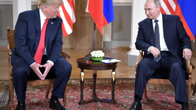 Trump y Putin en una imagen de archivo.