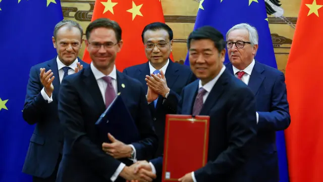 La vigésima cumbre anual China-UE
