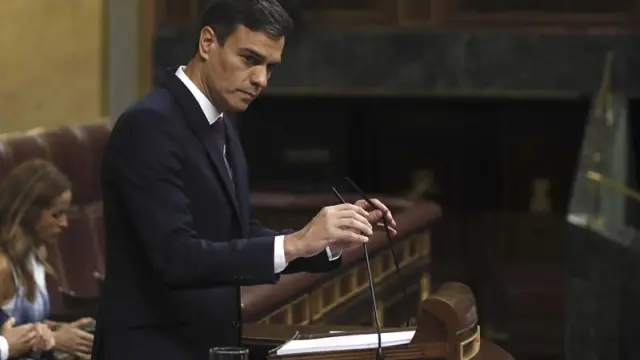 Pedro Sánchez presenta en el Congreso su programa de Gobierno